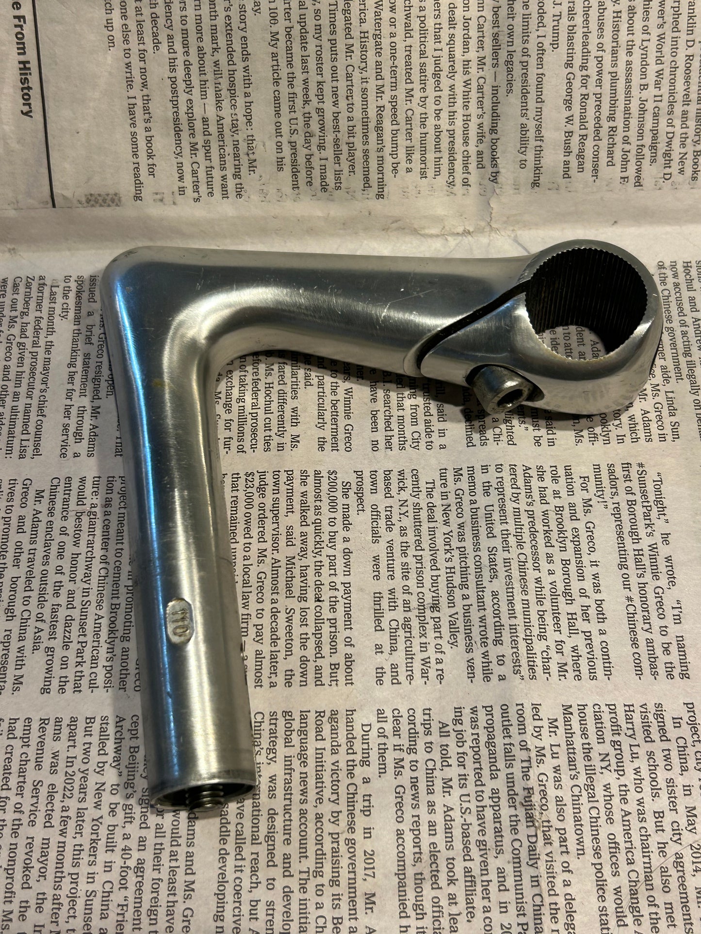 Vintage Cinelli Quill Stem 110 26/26.4 Clamp