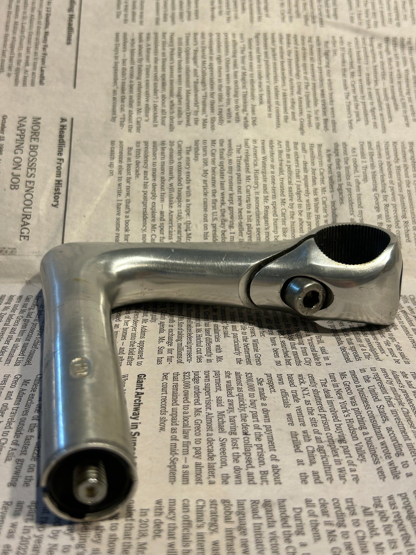 Vintage Cinelli Quill Stem 110 26/26.4 Clamp